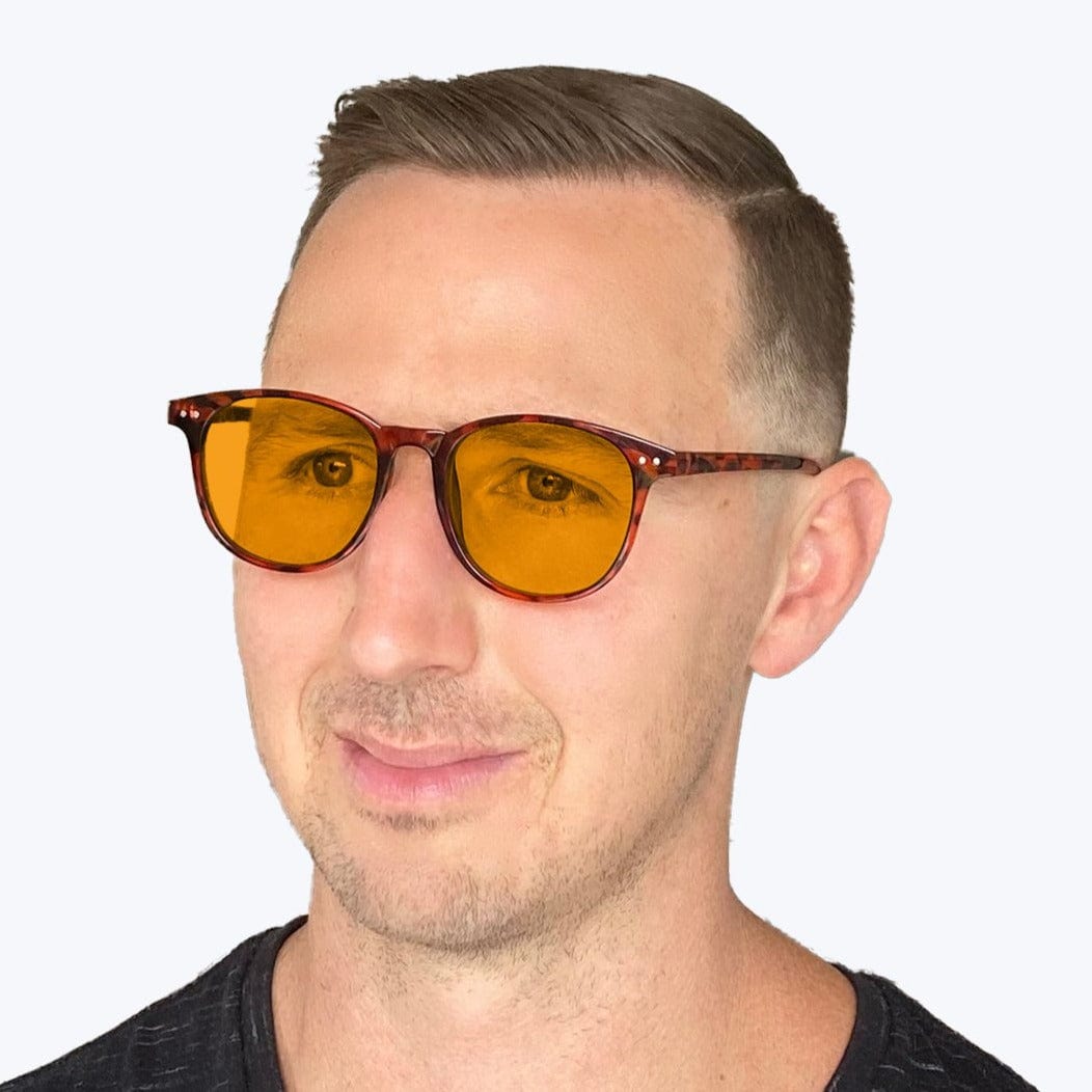 SunDown Billie Blue Blocking Glasses - Tortoise BlockBlueLight