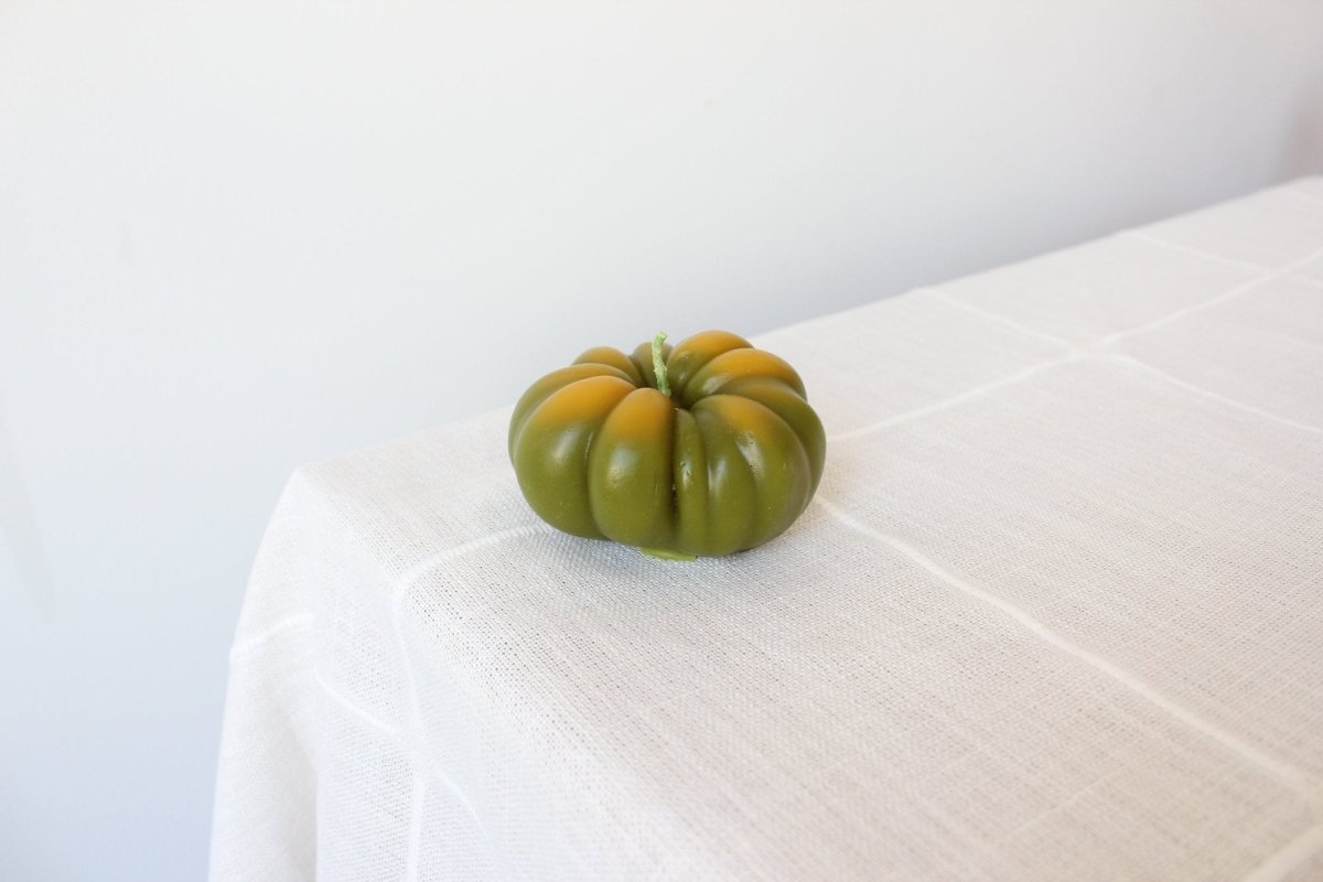 Sunkissed Green Heirloom Tomato Beeswax Candle Happy Organics