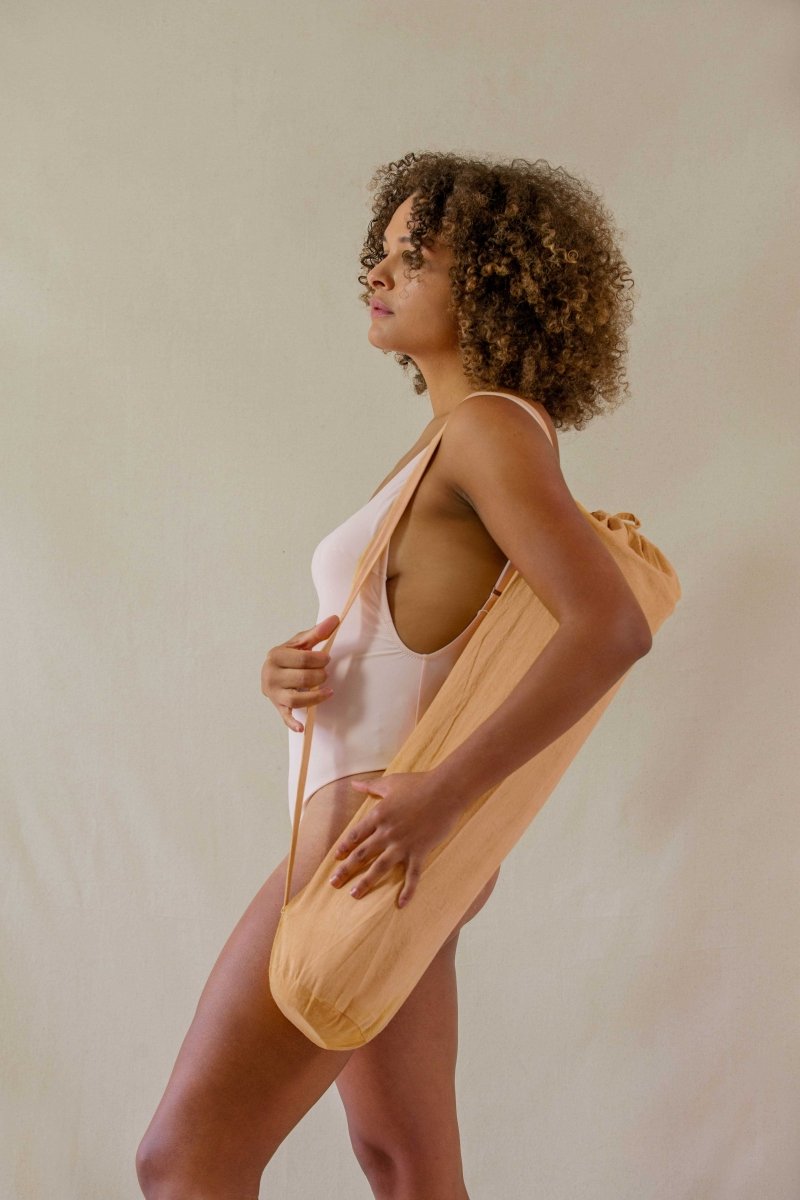 Sunstone - Naturally Dyed Herbal Yoga Mat okoliving