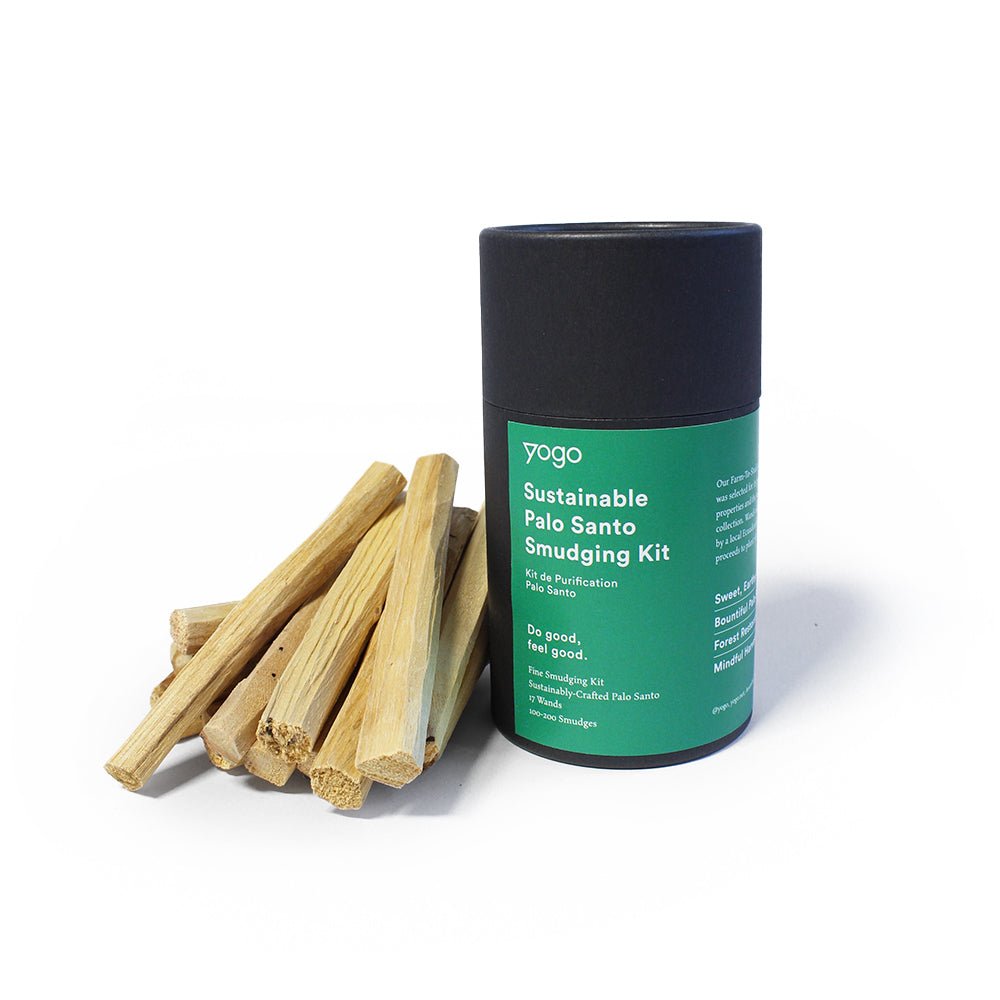 Sustainable Palo Santo Travel Smudging Kit Yogo
