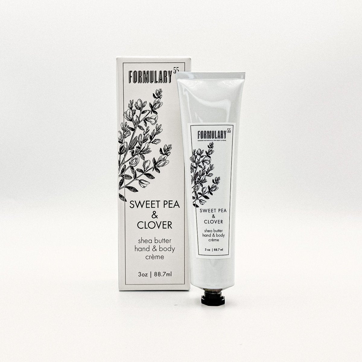 Sweet Pea & Clover - On-the-Go Shea Butter Hand and Body Creme Tube Formulary 55
