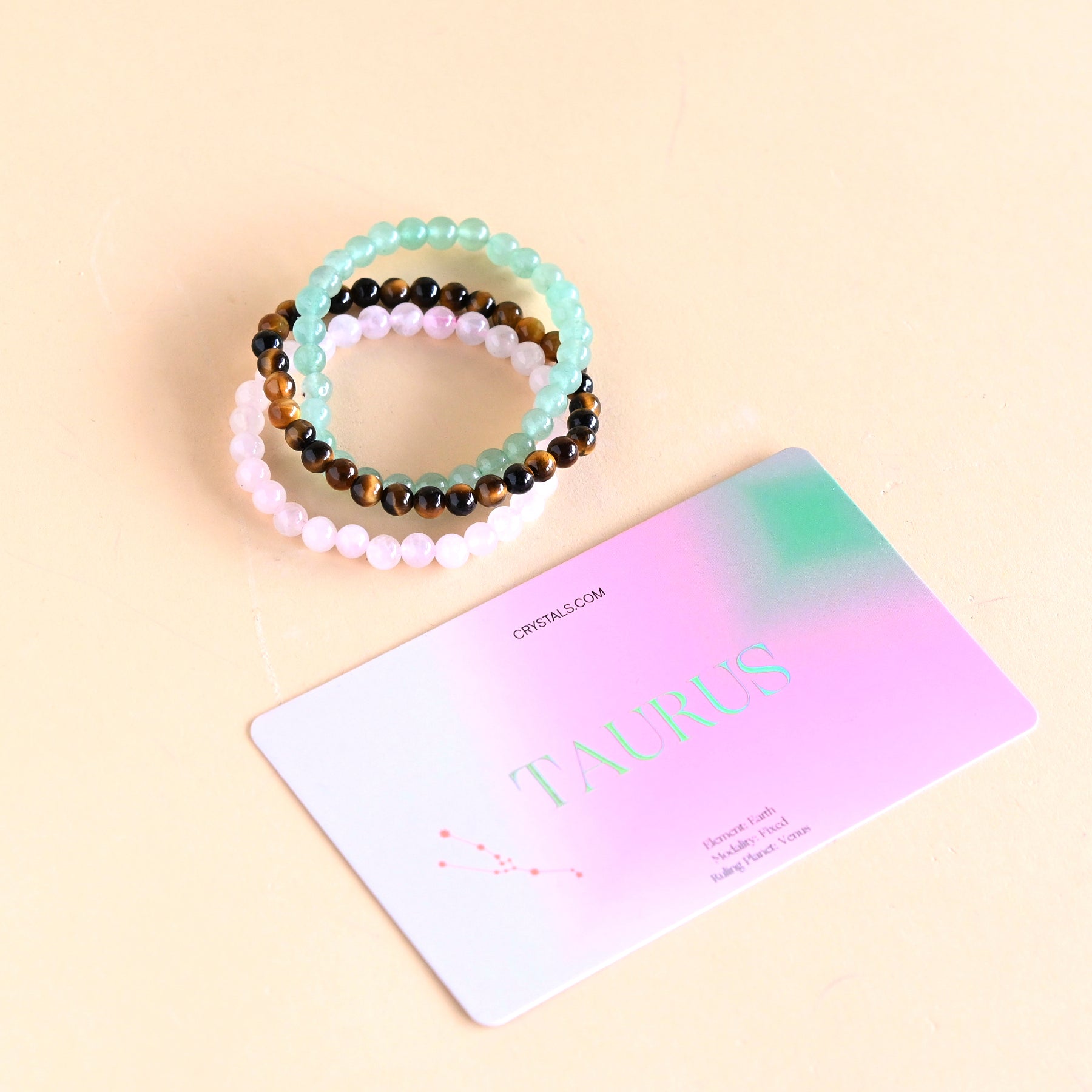 Taurus Bracelet Trio CRYSTALS.COM