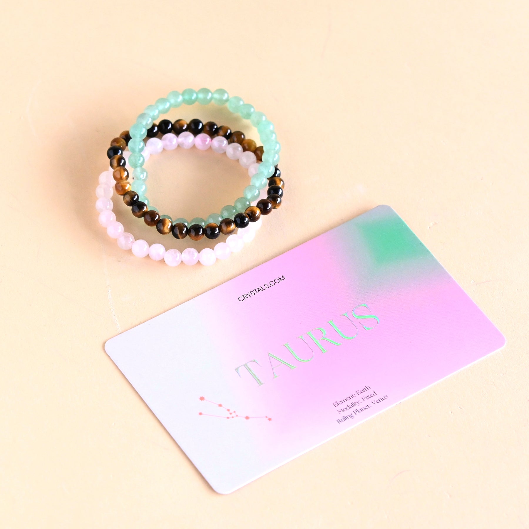 Taurus Bracelet Trio CRYSTALS.COM