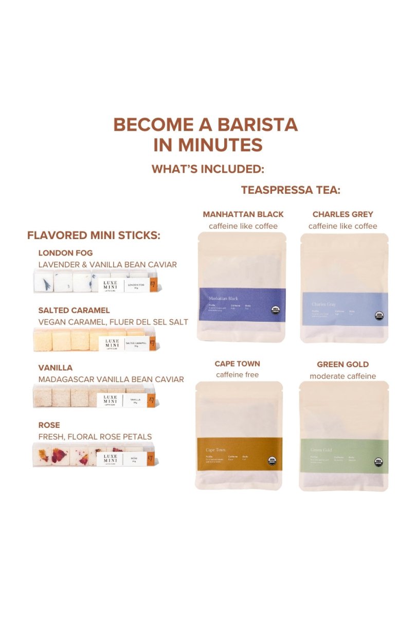 Tea Latte Sampler Kit Teaspressa