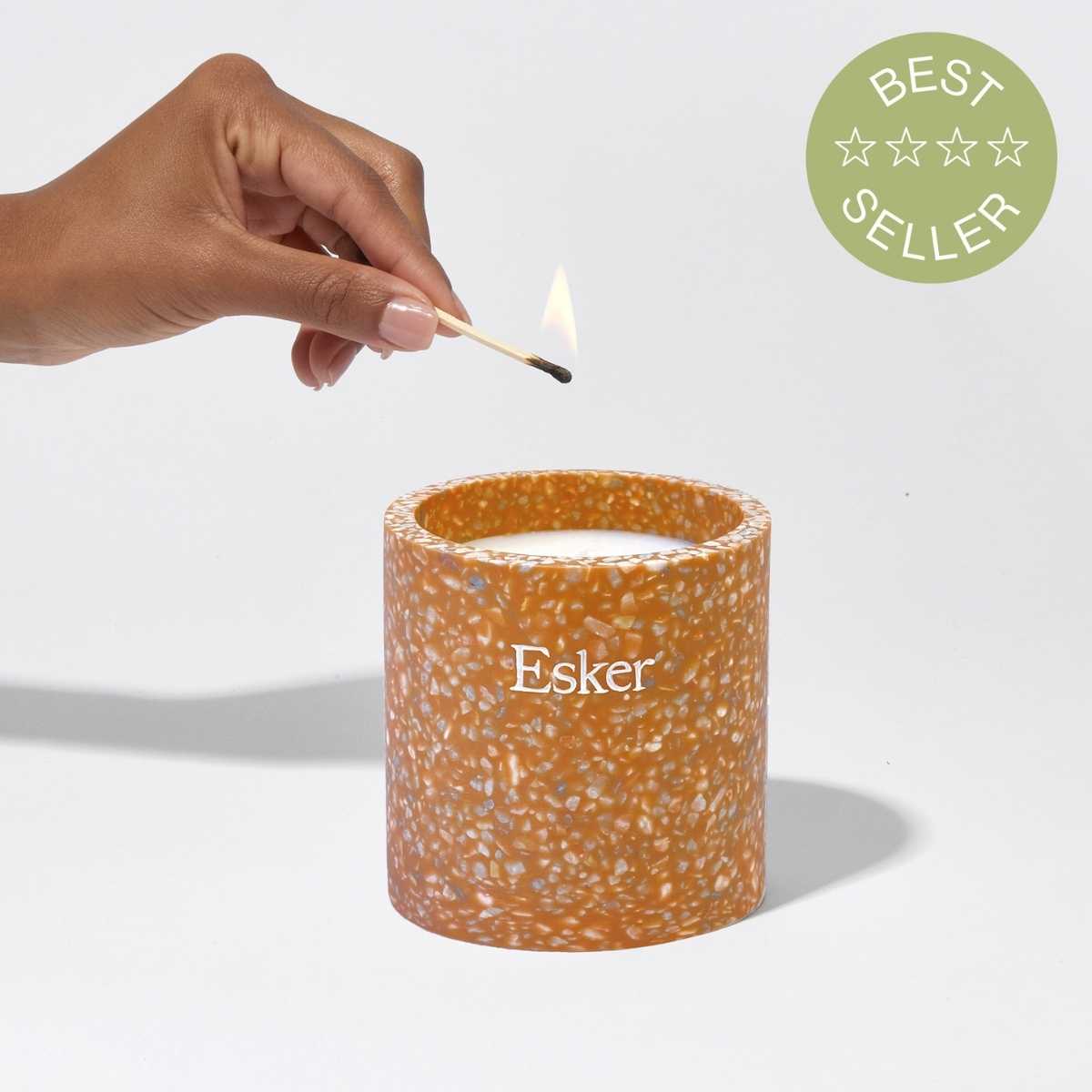Terracotta Plantable Candle Esker