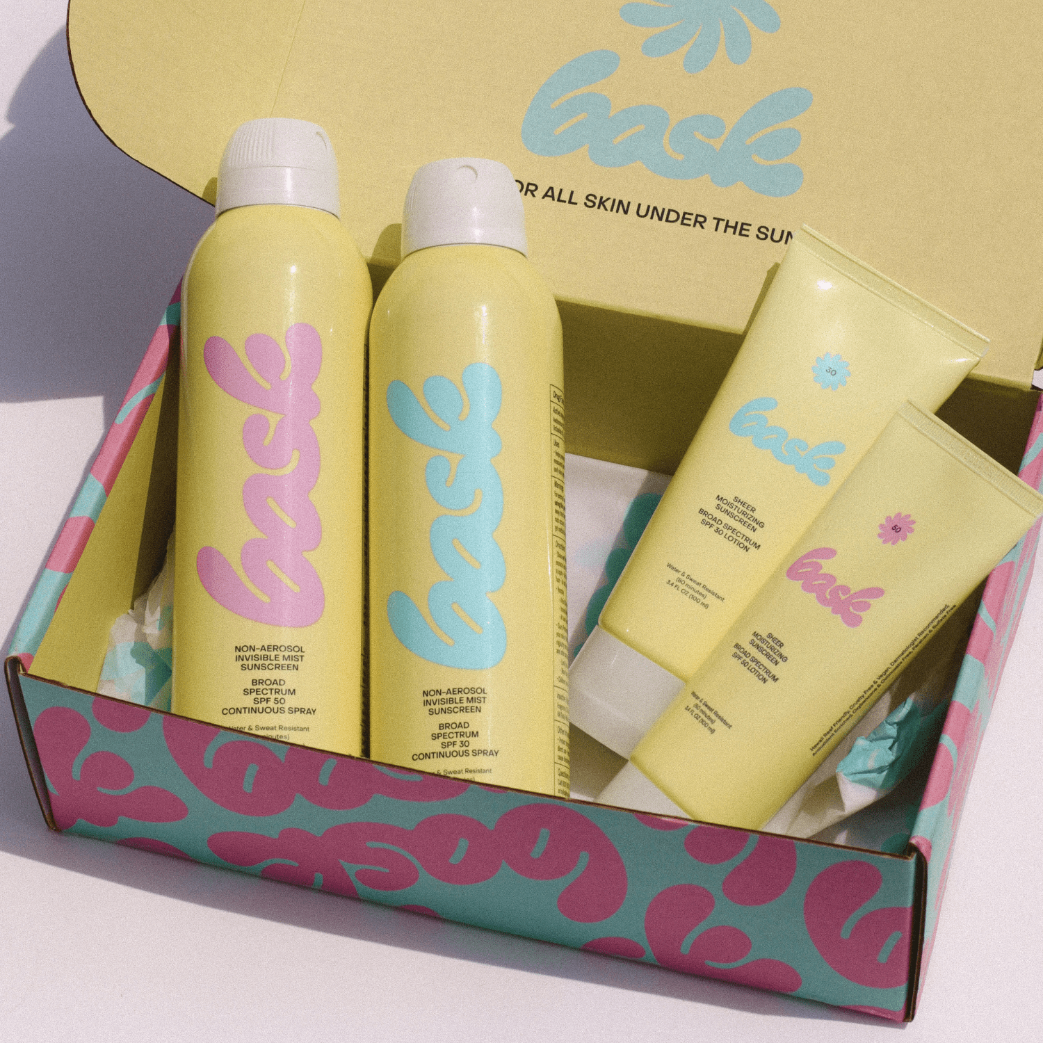 The Core Four Bask Suncare