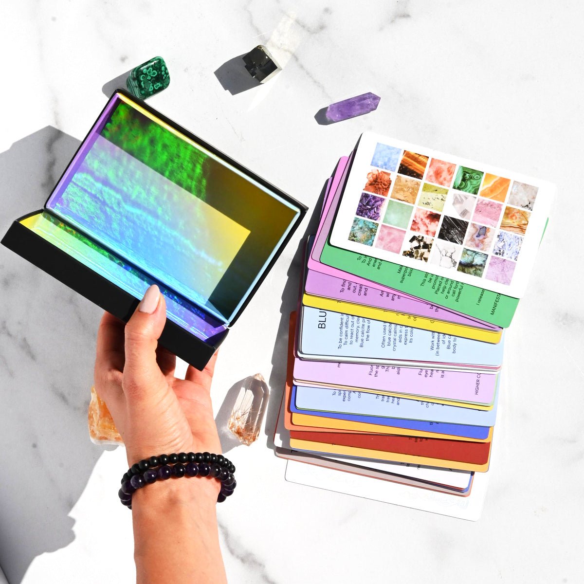 THE CRYSTAL INDEX - CARD DECK CRYSTALS.COM