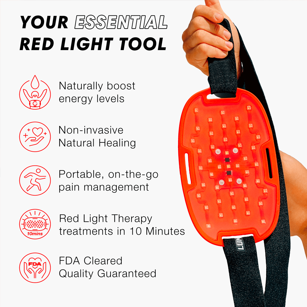 The Essential Red Light and Infrared Therapy Wrap iReliev