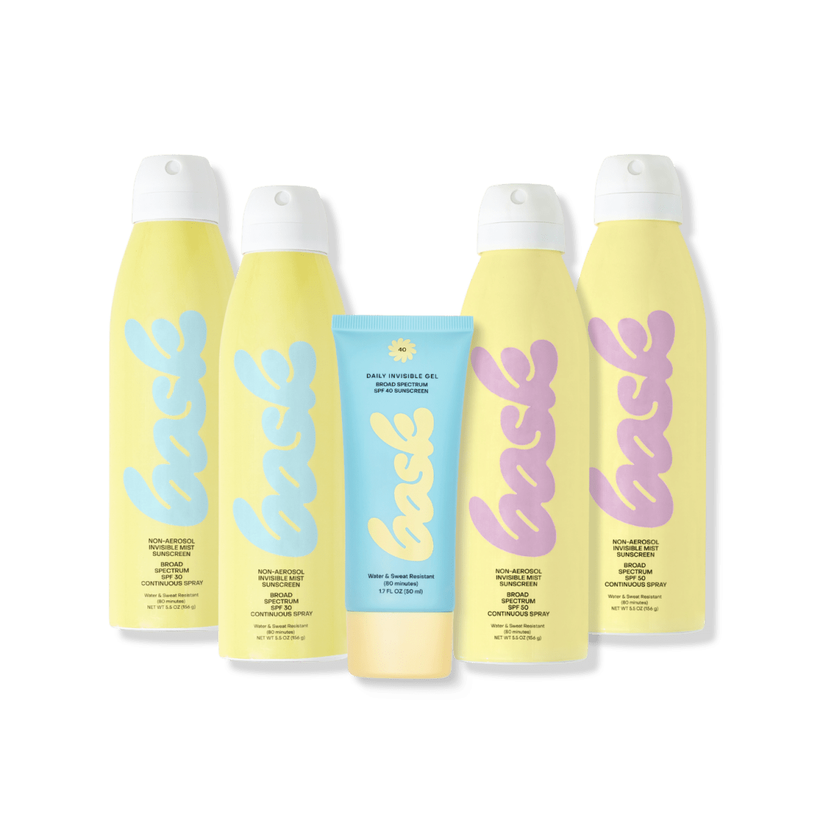 The Face & Body 5 - Pack Bask Suncare