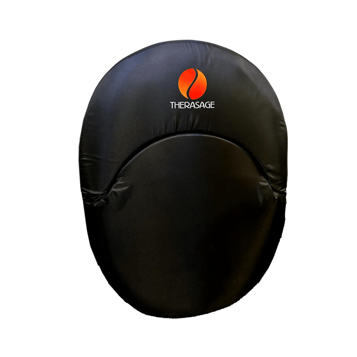 Therasage Thera360 Floor Chair folded flat with the logo on the back