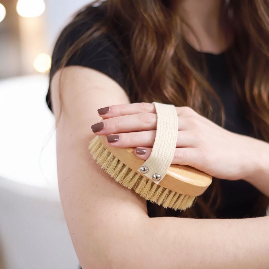 TheraBrush Dry Brush with Copper Bristles