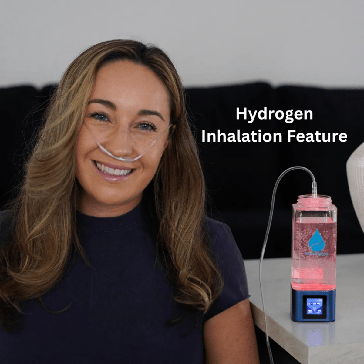 TheraH2Go+ Hydrogen Water Bottle & Inhalation Device Therasage