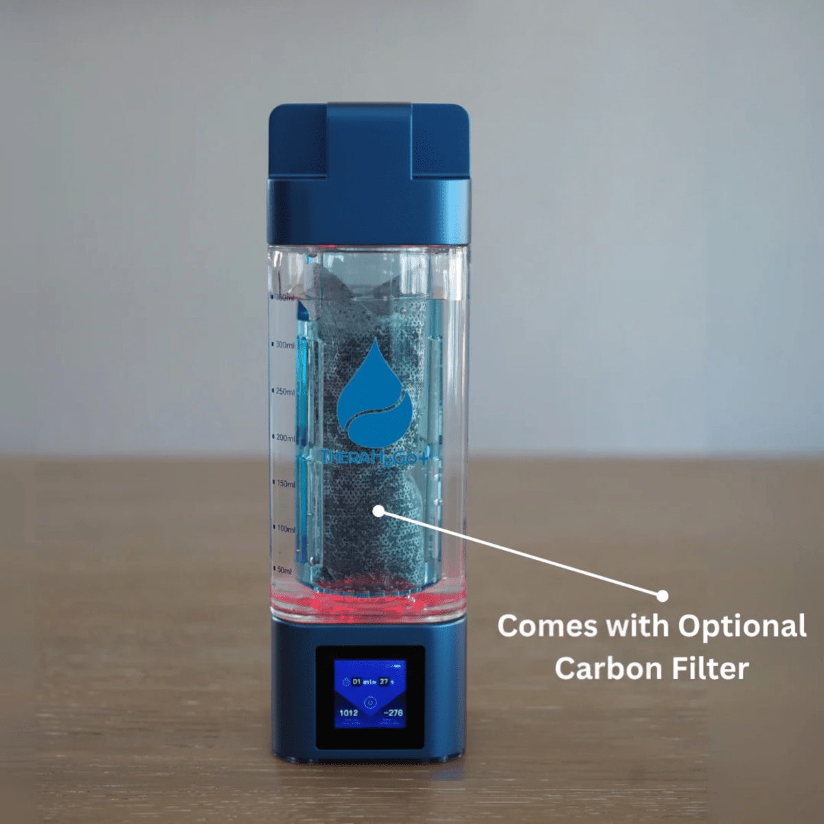TheraH2Go+ Hydrogen Water Bottle & Inhalation Device Therasage