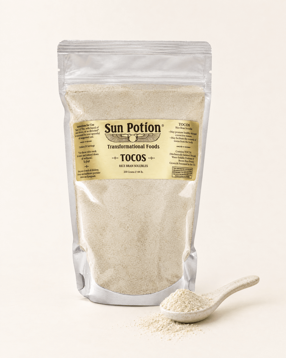 TOCOS (Rice Bran Solubles) Sun Potion