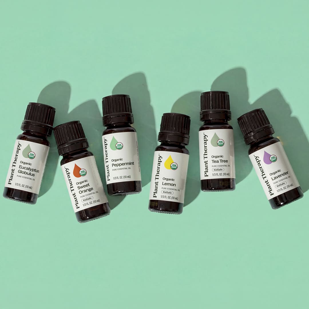 Top 6 Organic Singles Essential Oil Set Plant Therapy