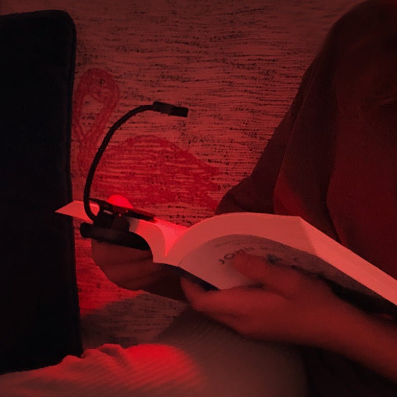 Twilight Red Light Book Light BlockBlueLight