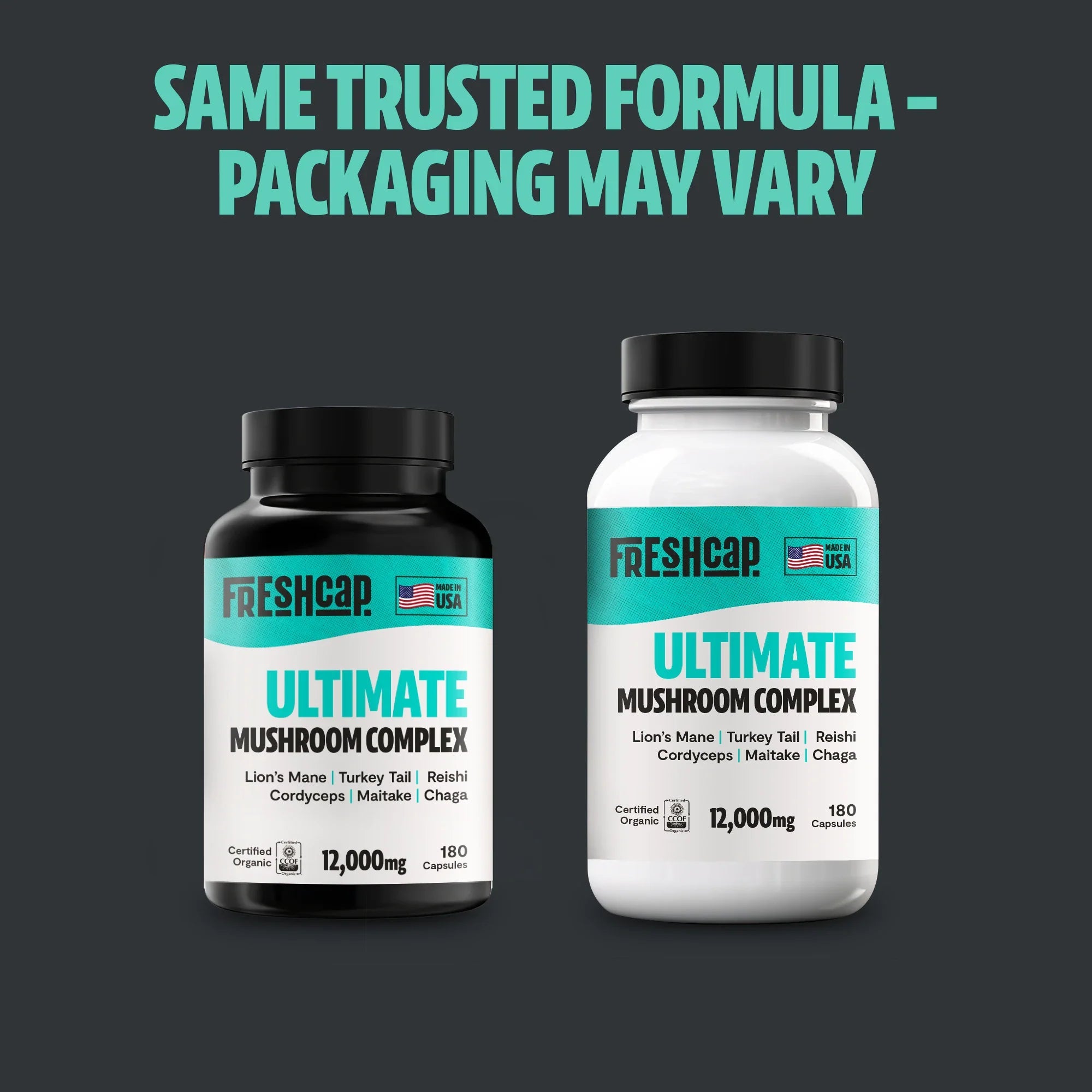 Ultimate Mushroom Complex Capsules FreshCap Mushrooms