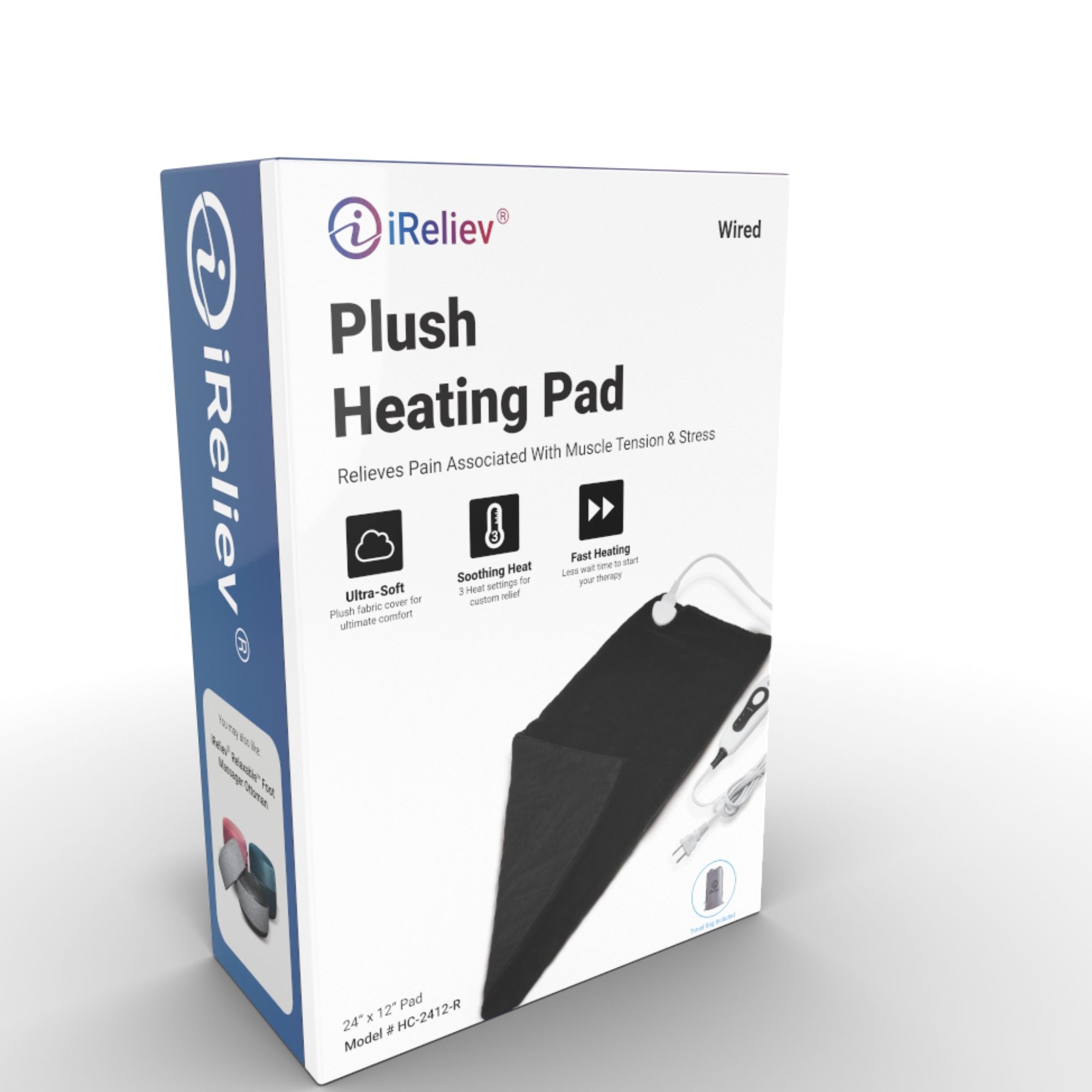 Ultra - Soft Heating Pad iReliev