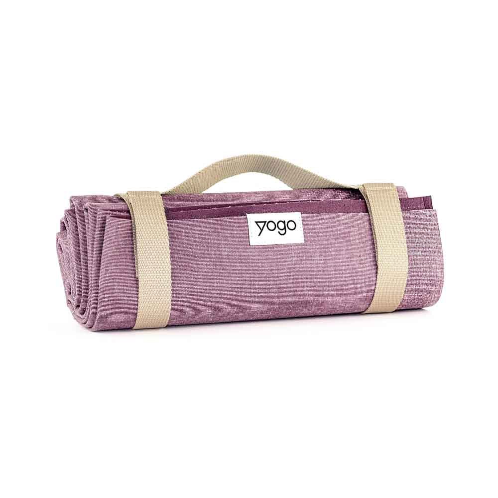 Ultralight Foldable Travel Yoga Mat with Non - Slip FSC - Certified Natural Rubber Yogo