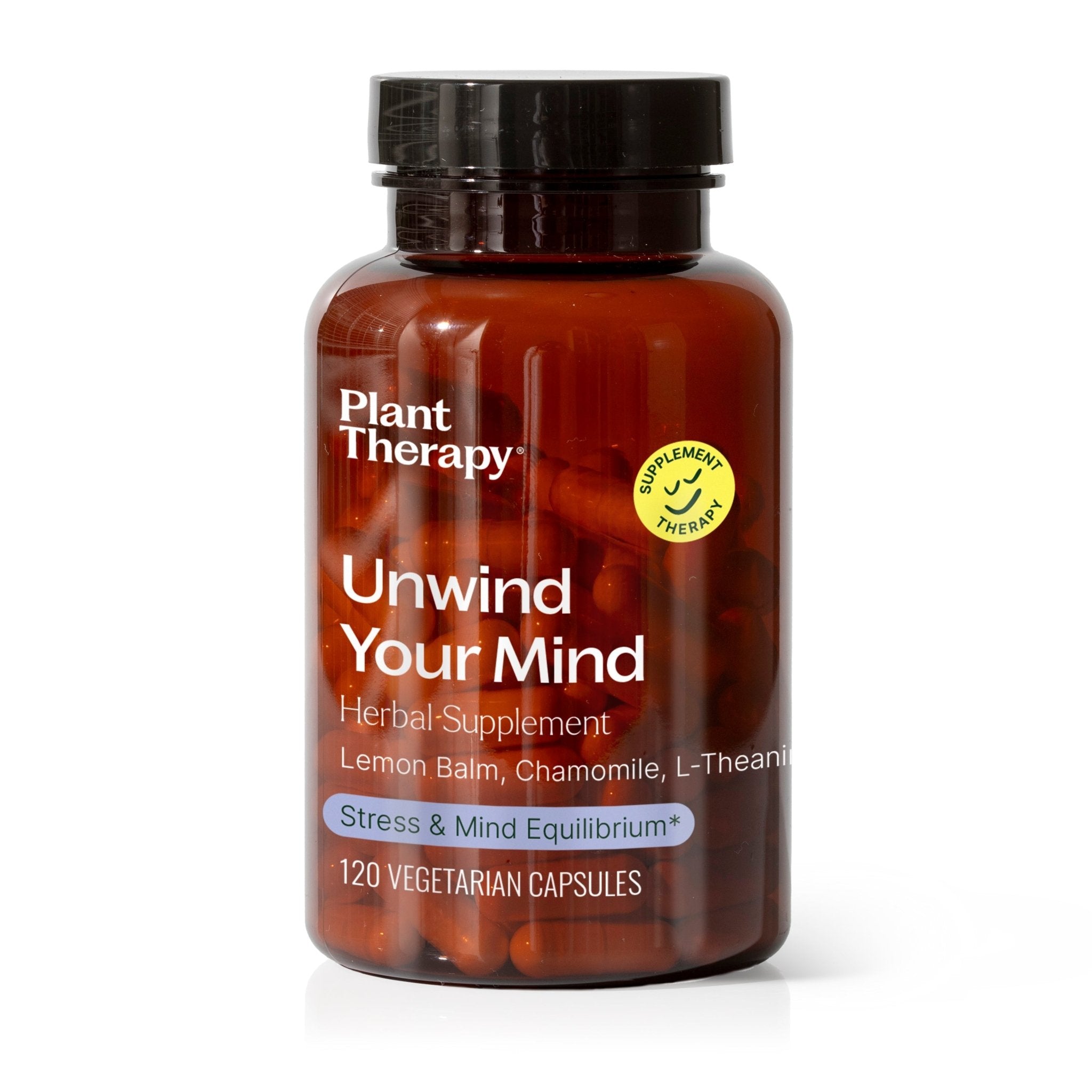 Unwind Your Mind Herbal Supplement - 120 Capsules Plant Therapy