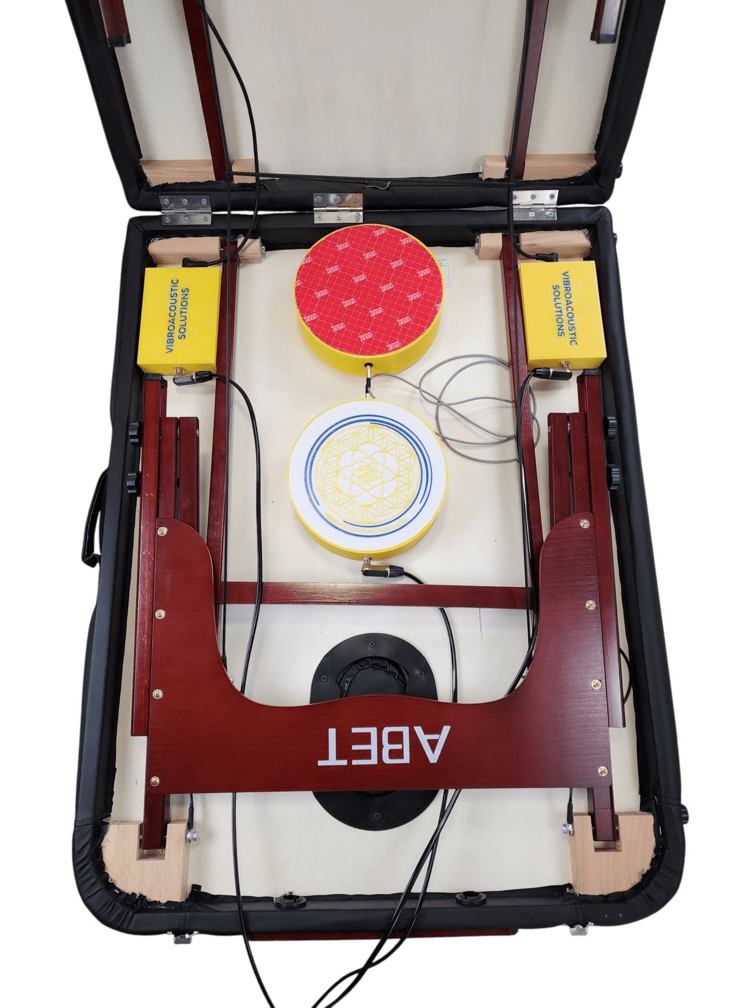 Vibroacoustic Therapy Massage Table – 2x50Watt + 6x15Watt Transducers Vibroacoustic Solutions