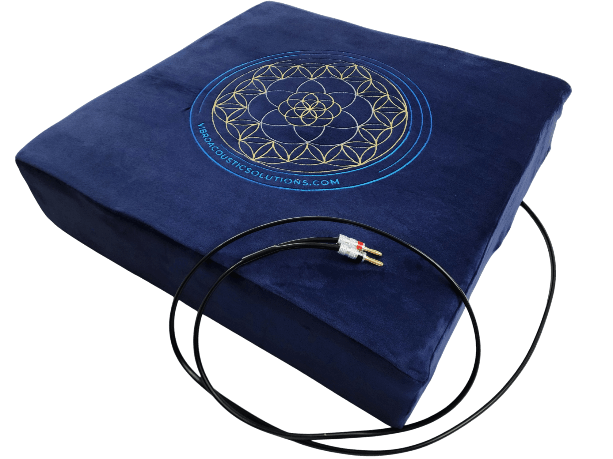 Vibroacoustic Therapy Meditation Cushion bundle with custom amplifier Vibroacoustic Solutions