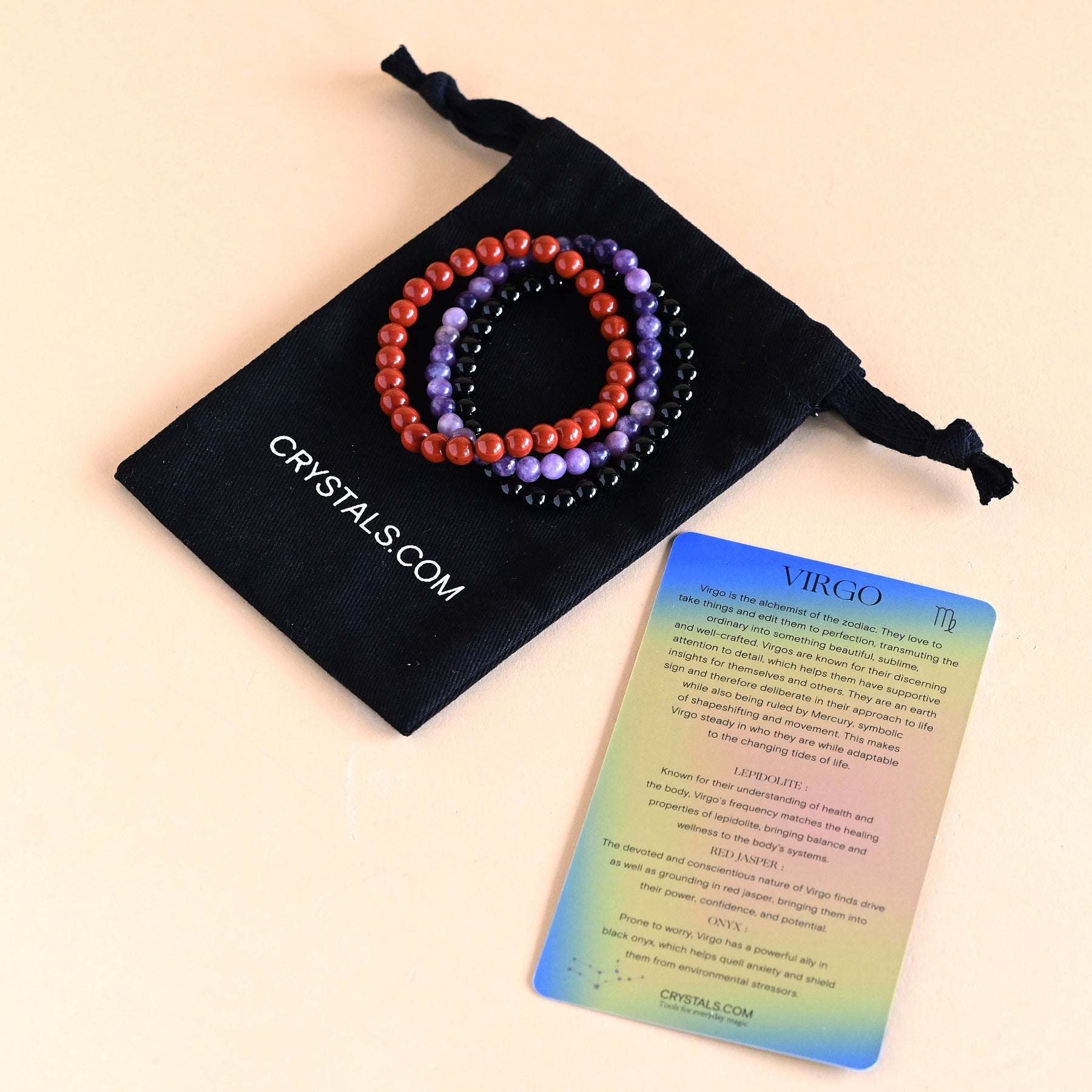 Virgo Bracelet Trio CRYSTALS.COM