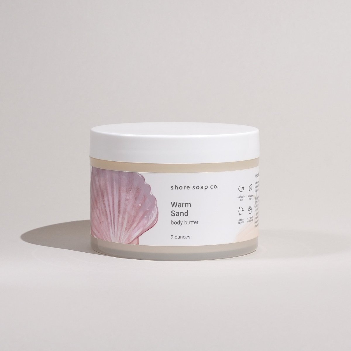Warm Sand Body Butter Shore Soap Co.