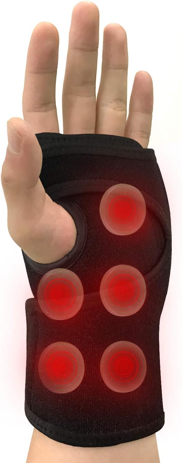 Wearable Far Infrared Heating Pad for Wrist Pain Relief iReliev