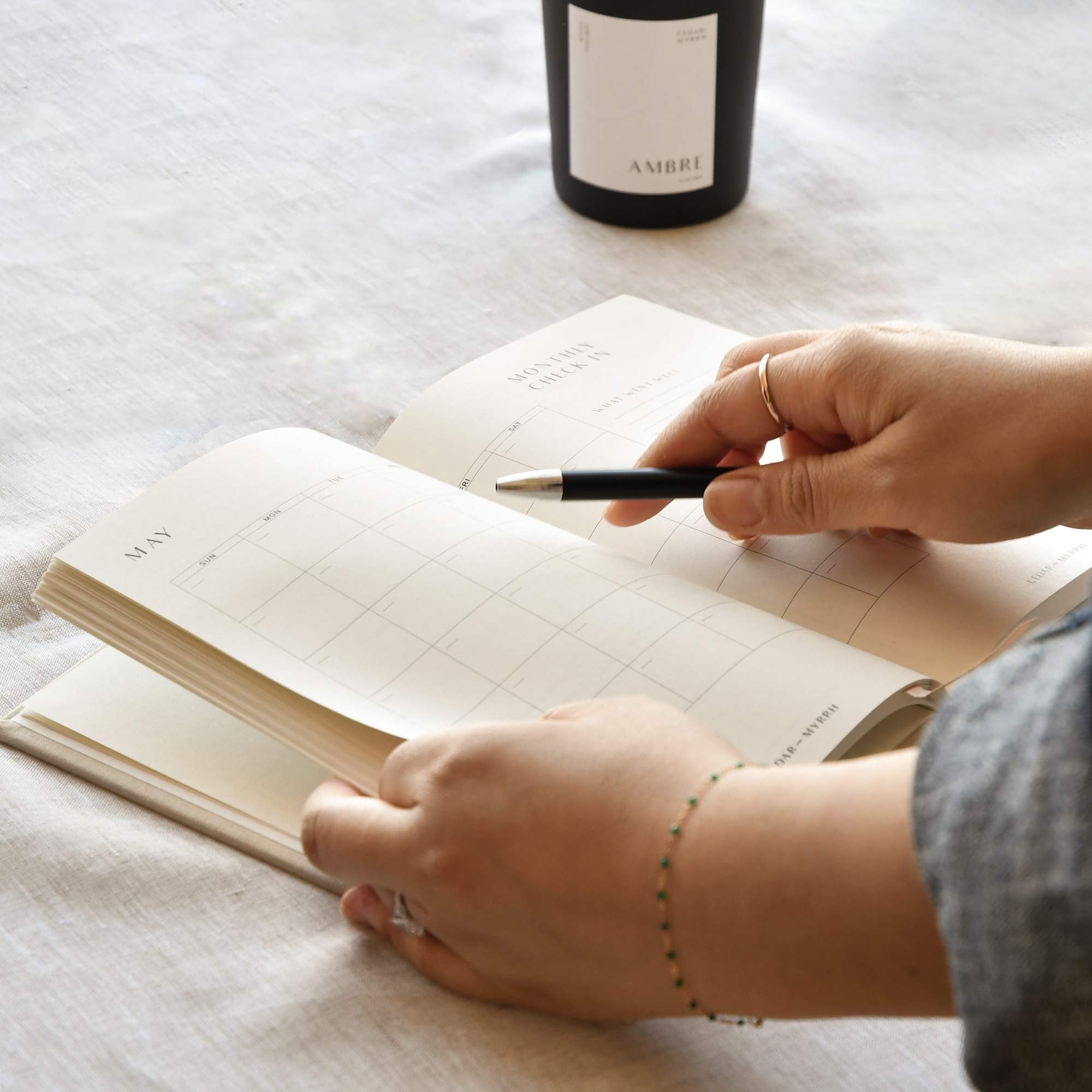 Wellness Journal CEDAR AND MYRRH