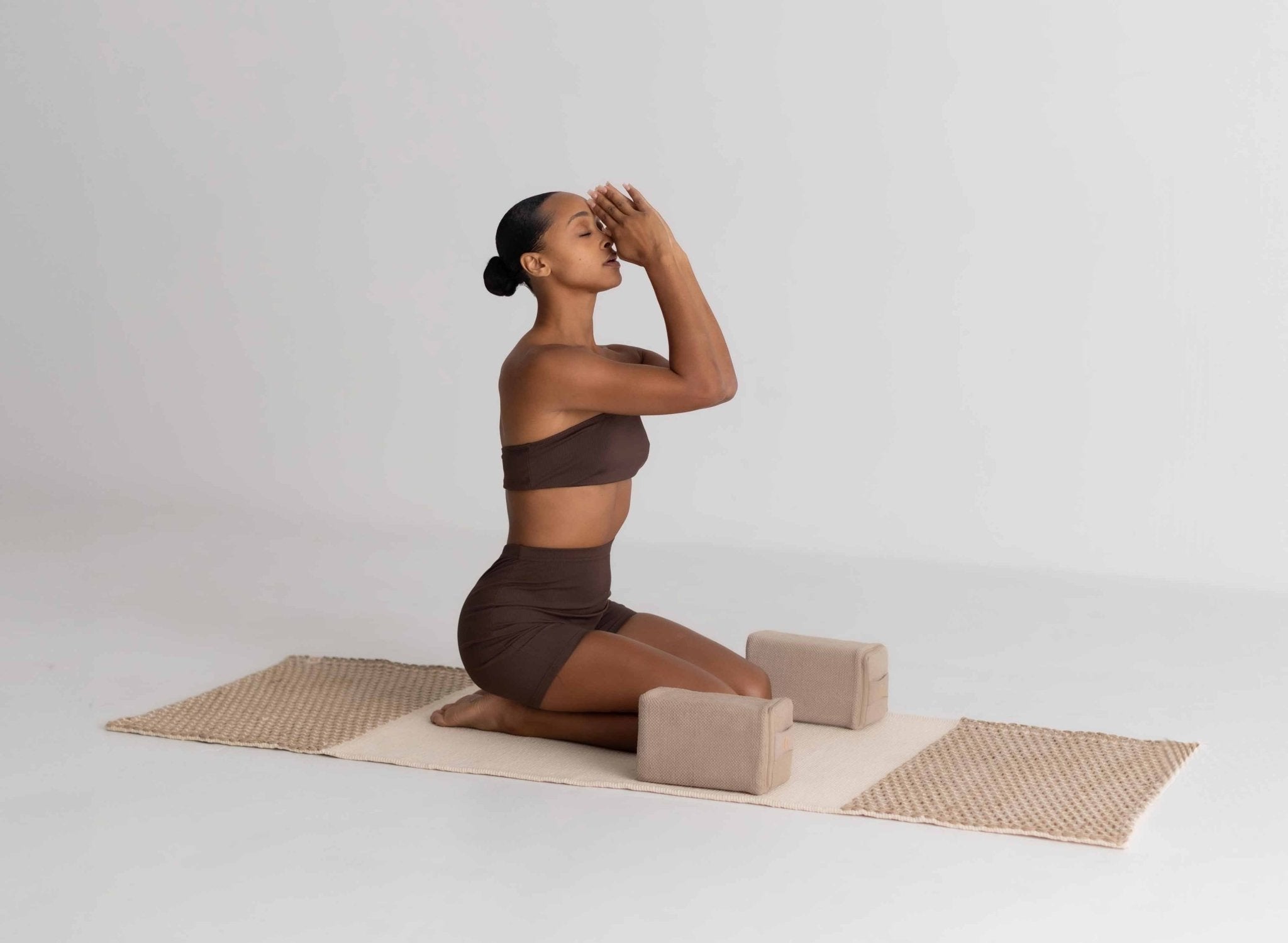 Yoga Block - Naturally Dyed Organic Cotton okoliving