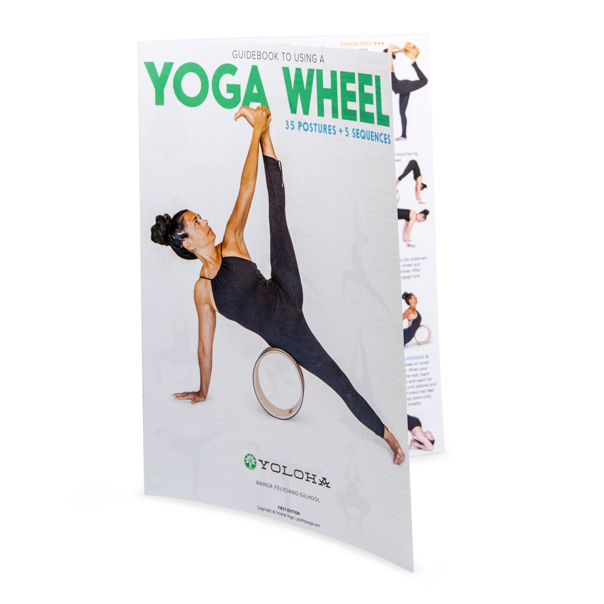 Yoga Wheel Guide Book Yoloha Yoga